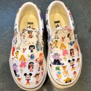 Kids Disney 100 Vans- us size 10.5